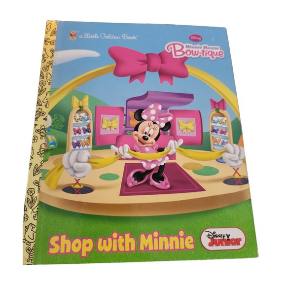 10/$20 🏷️ Little Golden Book - Shop with Minnie Kids Book - Picture 1 of 2